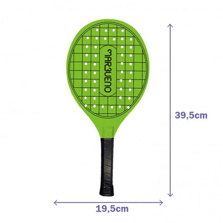 Marbueno Conjunto Palas de Madera Color Verde para Playa y Jardín MARBUENO SUMMER 10196V