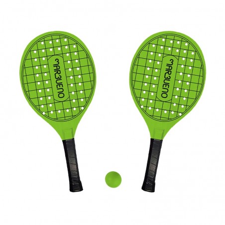 Marbueno Conjunto Palas de Madera Color Verde para Playa y Jardín MARBUENO SUMMER 10196V