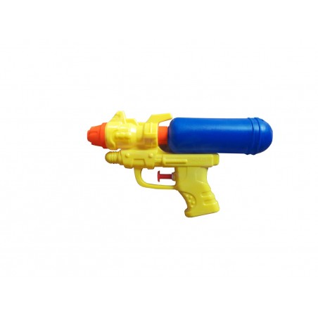 Marbueno Pistola de Agua Plástico Presión Color Amarillo 18x10,5