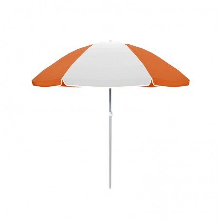 Marbueno Sombrilla Oxford Acero Color Naranja 240 cm Jardín, Piscina y Playa MARBUENO SUMMER 10350N