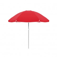 Marbueno Sombrilla Oxford Aluminio Color Rojo 240 cm Jardín, Playa y Piscina MARBUENO SUMMER 10351R