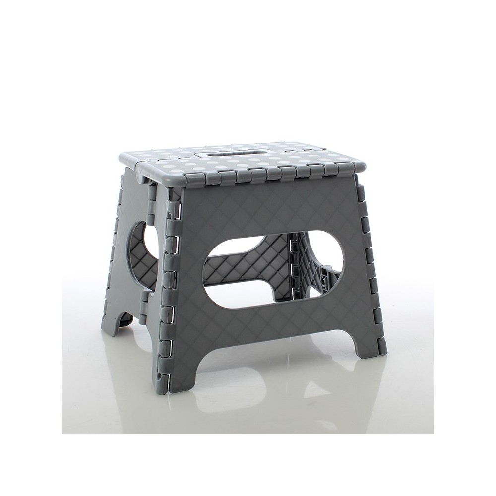 Marbueno Taburete Plegable Escalón de Plástico Color Gris 33x26x27 cm Cocina, Baño MARBUENO SUMMER 10534G