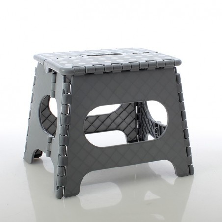Marbueno Taburete Plegable Escalón de Plástico Color Gris 33x26x27 cm Cocina, Baño MARBUENO SUMMER 10534G
