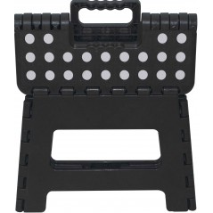 Marbueno Taburete Plegable Escalón de Plástico Color Negro 33x26x27 cm Cocina, Baño MARBUENO SUMMER 10534N