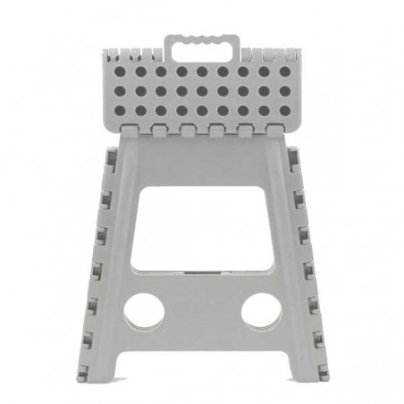 Marbueno Taburete Plegable Escalón de Plástico Color Blanco 39x31,5x39 cm, ideal para cocina y baño MARBUENO SUMMER 10535B