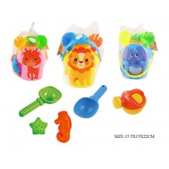 Marbueno Conjunto Cubo con Accesorios Diseño Jirafa 22x15 cm Playa MARBUENO SUMMER 10541J