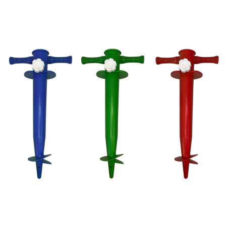 Marbueno Pincho de Parasol Plástico Color Surtido 32x16,5x6,5 Playa cm MARBUENO SUMMER 10138
