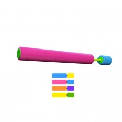 Marbueno pistola de agua foam succion color amarillo y azul