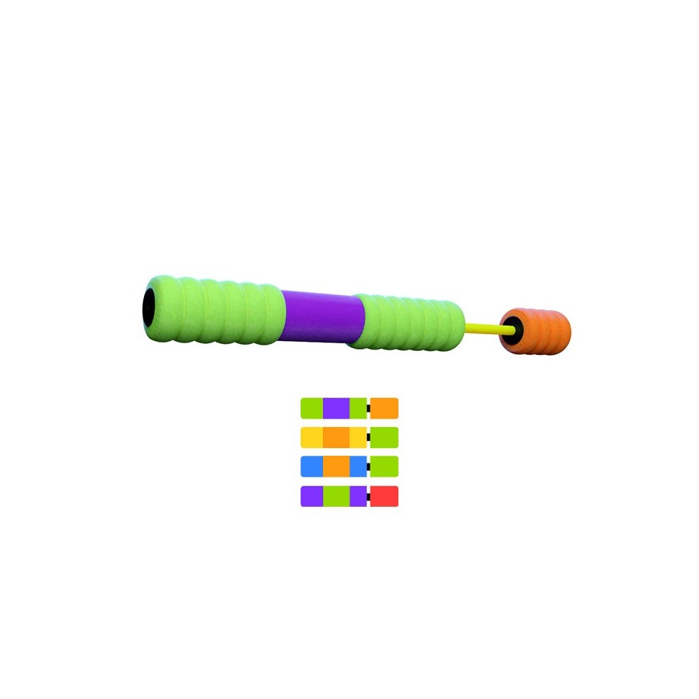 Marbueno Pistola de Agua Foam Succion Color Verde Amarillo Naranja 41x4,5 cm Marbueno Pistola de Agua Foam Succion Color Verde Amarillo Naranja 41x4,5 cm