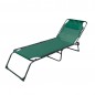 Marbueno Folding Lounger with Cushion for Garden and Pool