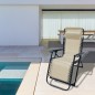 Marbueno Folding Zero Gravity Lounger with Cushion