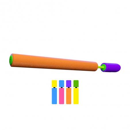 Marbueno Pistola de Agua Foam Succion Color Surtido 60x4 cm Jardín, Piscina y Playa MARBUENO SUMMER 10117