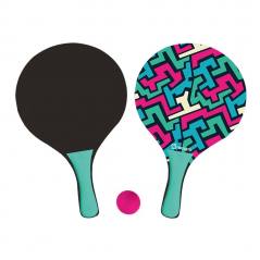 Marbueno Wooden Paddles for Beach and Pool