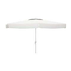 Aluminum Umbrella 300 cm with White Polyester Canopy
