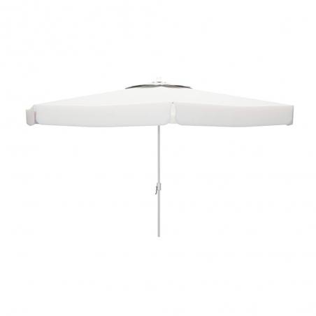 Aluminum Umbrella 300 cm with White Polyester Canopy