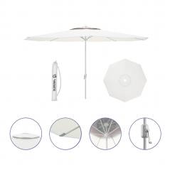 Marbueno Steel Umbrella 270 cm for Garden and Pool