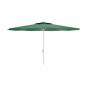 Marbueno Umbrella 300 cm Steel Green for Garden