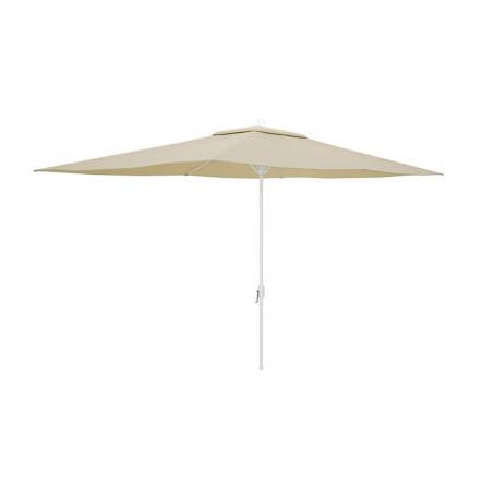 Marbueno Steel Umbrella 200x300 cm Beige for Garden