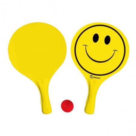 Marbueno Conjunto Palas Madera Cara Sonriente para piscina y playa MARBUENO SUMMER 10199