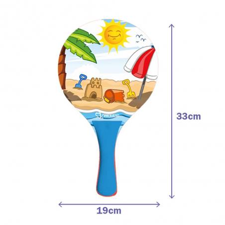 Marbueno wooden paddles for beach, pool, and garden