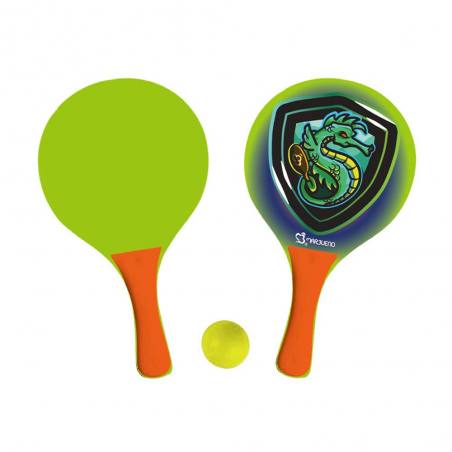 Marbueno Wooden Paddle 33x19x0.5 cm for Beach and Garden