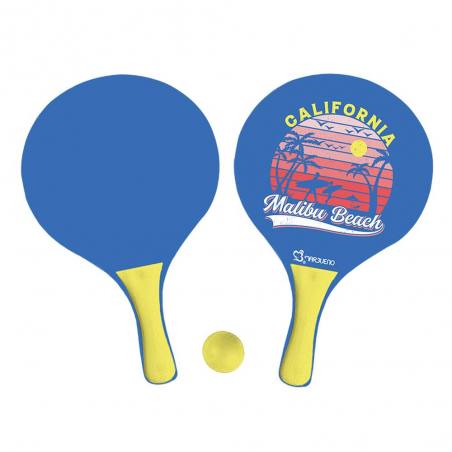 Marbueno Wooden Paddle Set Assorted Color