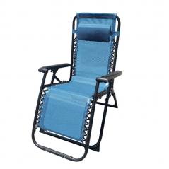 Marbueno Folding Zero Gravity Lounger Blue