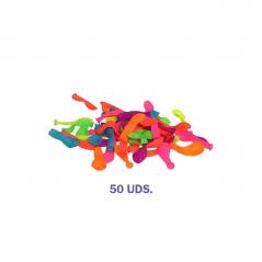 Marbueno Botella con Hinchador de Globos de Agua 50 Globos Color Surtido