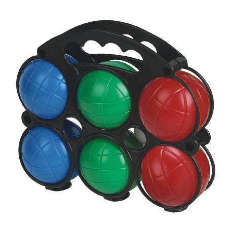 Marbueno Set de Petanca 6 Unidades Color Surtido 7,2 cm Jardin y Playa