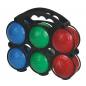 Petanque Set 6 Units Assorted Colors 7.2 cm