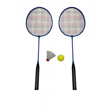 Marbueno Par de Raquetas Badminton 63 cm Jardin y Playa