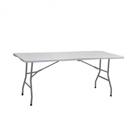 Folding Table Resin Steel 6-8 People