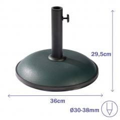 Marbueno Parasol Base 11KG for Outdoors
