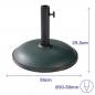 Marbueno Parasol Base 11KG for Outdoors