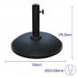 Marbueno Umbrella Base 11KG Concrete Ø36x29.5 cm