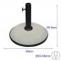 Marbueno Cement Umbrella Base 11KG