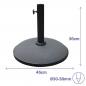 Marbueno Umbrella Base Cement 20KG 45x36 cm