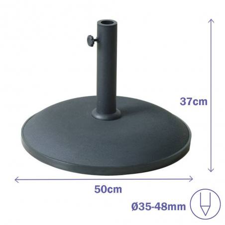 Marbueno Cement Base Umbrella 50x37 cm