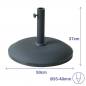 Marbueno Cement Base Umbrella 50x37 cm