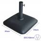 Marbueno Concrete Umbrella Base 25KG for Garden