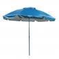Steel umbrella 6 ribs 160 cm for garden beach
