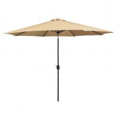 Marbueno 270 cm Steel Folding Umbrella for Garden