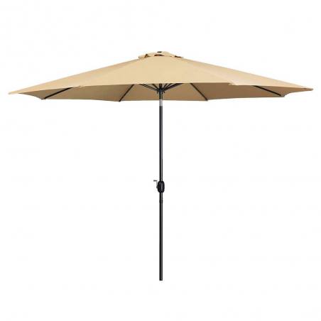 Marbueno 270 cm Steel Folding Umbrella for Garden