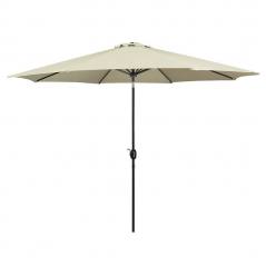 Marbueno Steel Umbrella 270 cm Beige for Garden