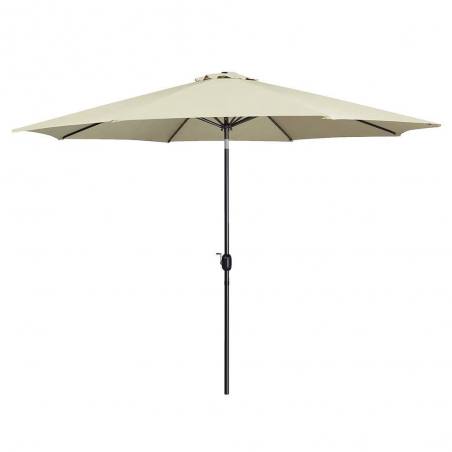 Marbueno Steel Umbrella 270 cm Beige for Garden