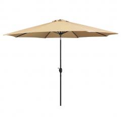 Marbueno 300 cm Foldable Parasol for Garden and Pool
