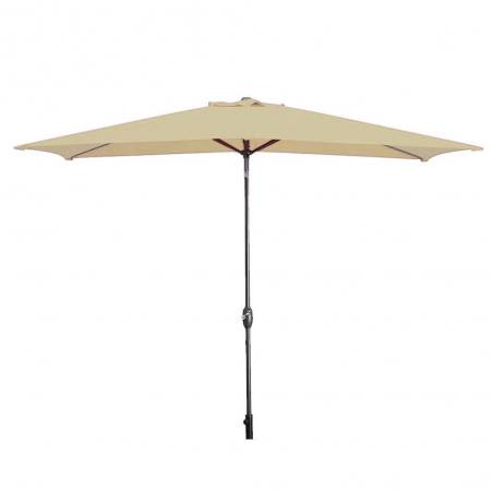 Steel Umbrella 200x300 cm for Garden and Terrace
