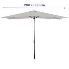 Marbueno Umbrella 200x300 cm with Steel Frame