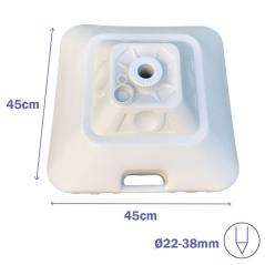 Square Parasol Base 30L for Garden and Terrace