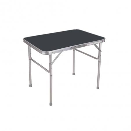 Mesa Plegable Gris Aluminio Marbueno para Camping y Playa
